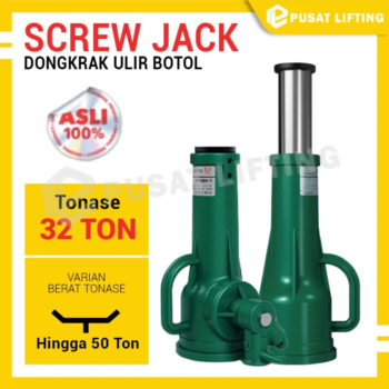 Dongkrak Ulir Botol 32 Ton - 01