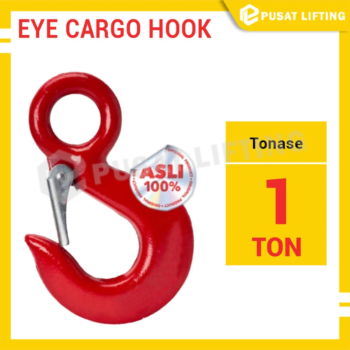 Eye Cargo Hook With Latch 1 Ton