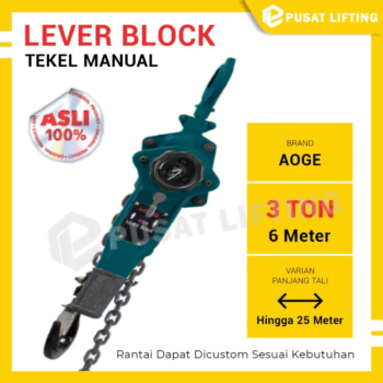 Lever Block 3 Ton 6 Meter AOGE Takel Manual - 01