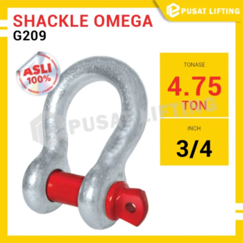 Bow Shackle Omega 3-4 inch 4.75 Ton - 01