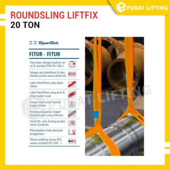 Round Sling 20 ton 12 meter Spanset - 02
