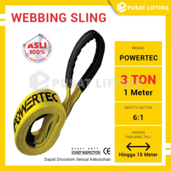 Webbing Sling POWERTEC 3 Ton