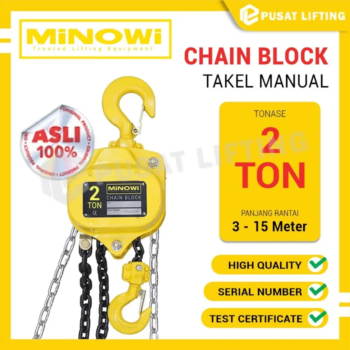MINOWI Takel Chain Block 2 Ton