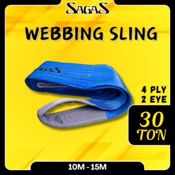 Webbing Sling Sagas 30 Ton x 10 Meter