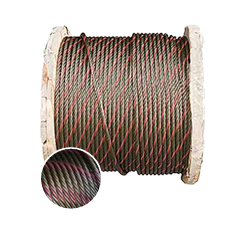 Wire Rope Sagas 10mm 6x37 + IWRC Ungalv
