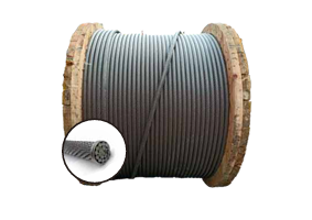 Wire Rope Sagas 10mm 19x7 Non-Rotating Ungalv