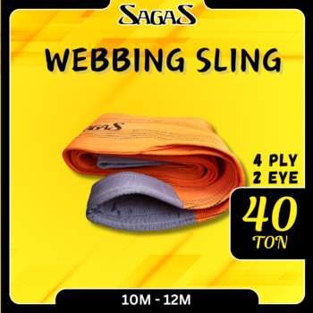 Webbing Sling Sagas 40 Ton x 10 Meter