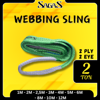Webbing Sling Sagas 2 Ton x 1 Meter 