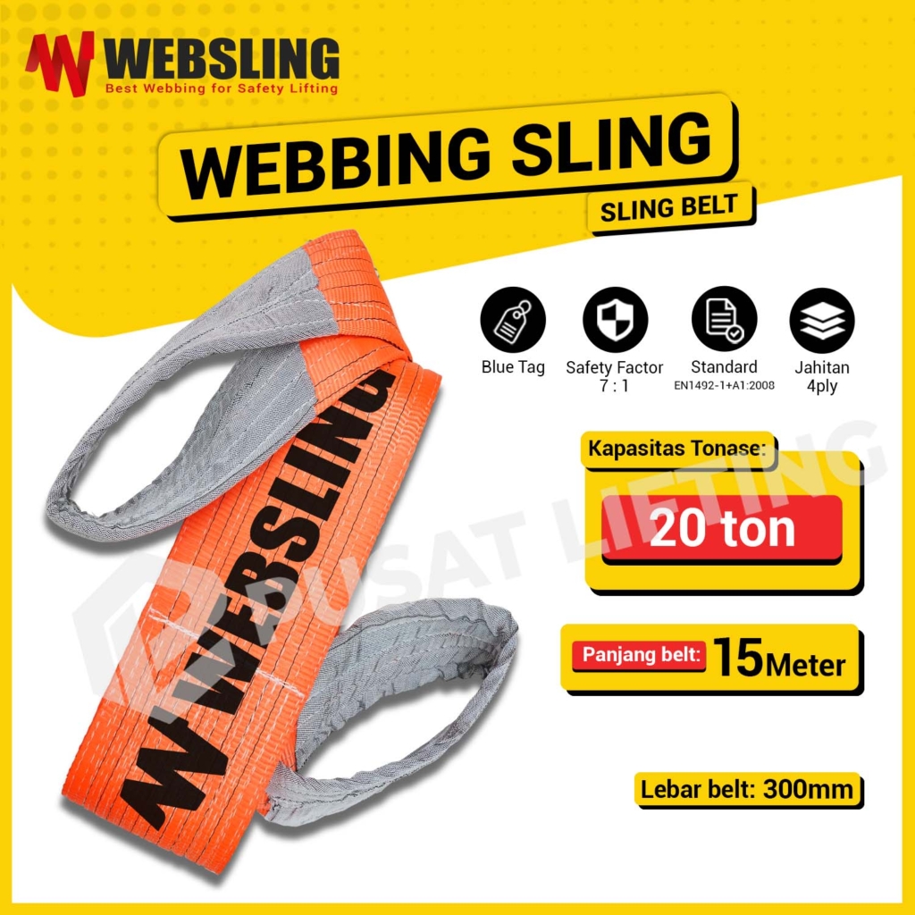webbing sling 20 ton