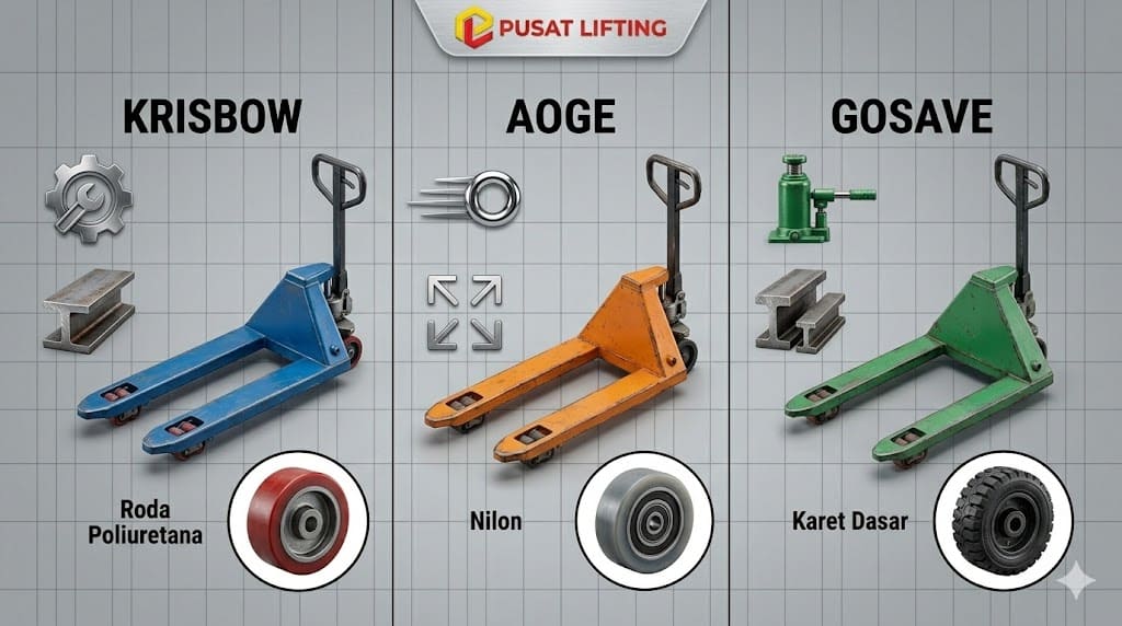 Hand Pallet Krisbow