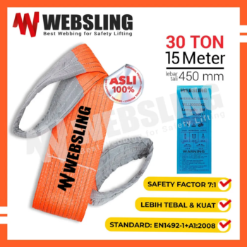 Webbing Sling Websling 30 Ton 15 Meter