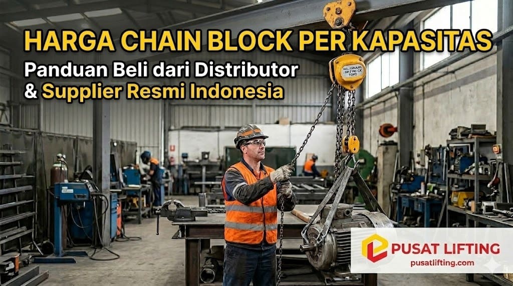 harga chain block berbagai kapasitas pusat lifting
