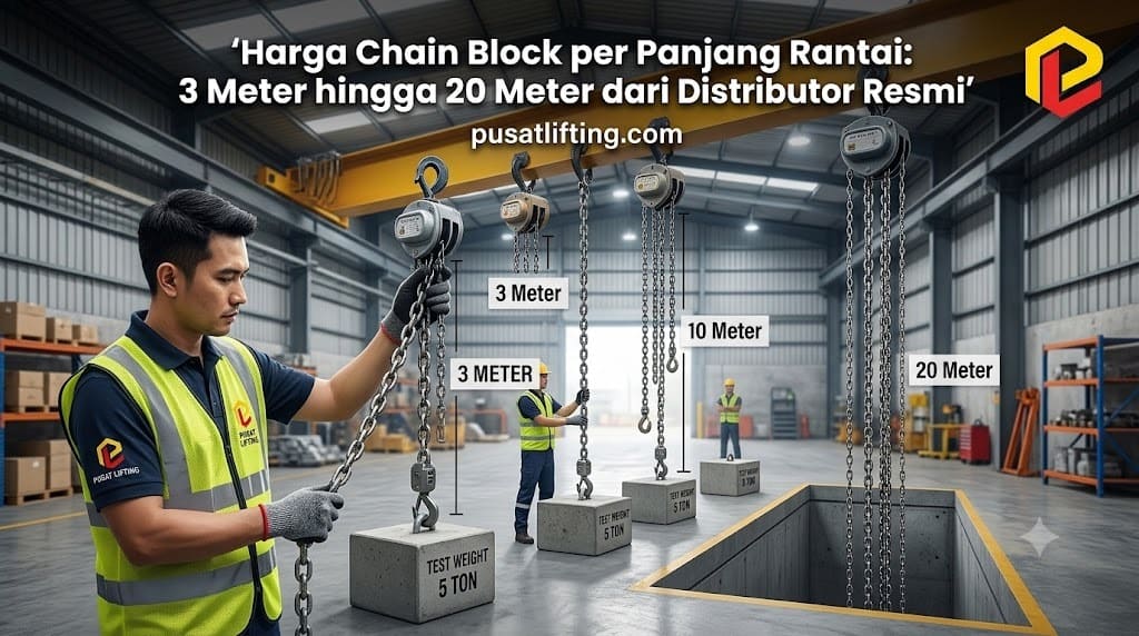 Harga Chain Block per Panjang Rantai: 3 Meter hingga 20 Meter dari Distributor Resmi