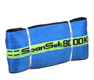 Webbing Sling Spanset 2PLY 8 Ton x 8 Meter