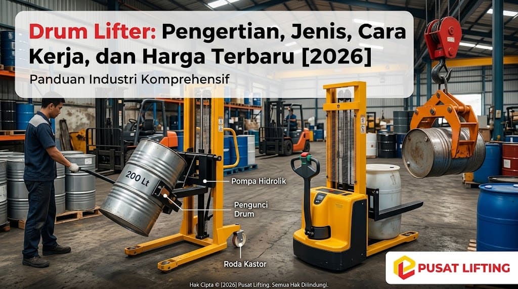Drum Lifter: Pengertian, Jenis, Cara Kerja, dan Harga Terbaru [2026]