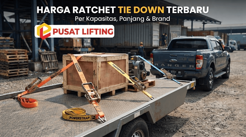 Harga Ratchet Tie Down Terbaru: Per Kapasitas, Panjang & Brand