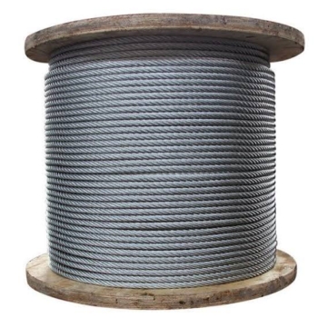 Wire Rope 6x19 UNGALV 28mm