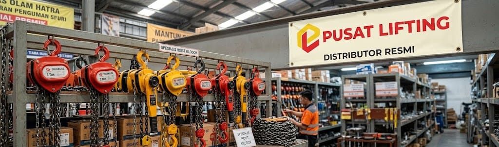 Distributor Shuang Ge Jakarta: Chain Hoist & Lever Hoist Glodok