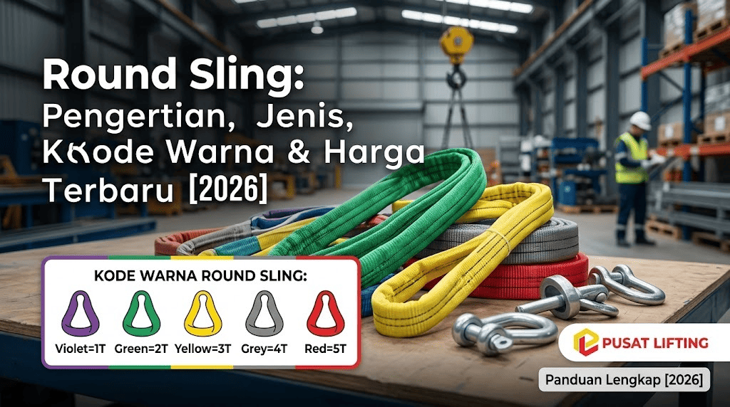 Round Sling: Pengertian, Jenis, Kode Warna & Harga Terbaru [2026]
