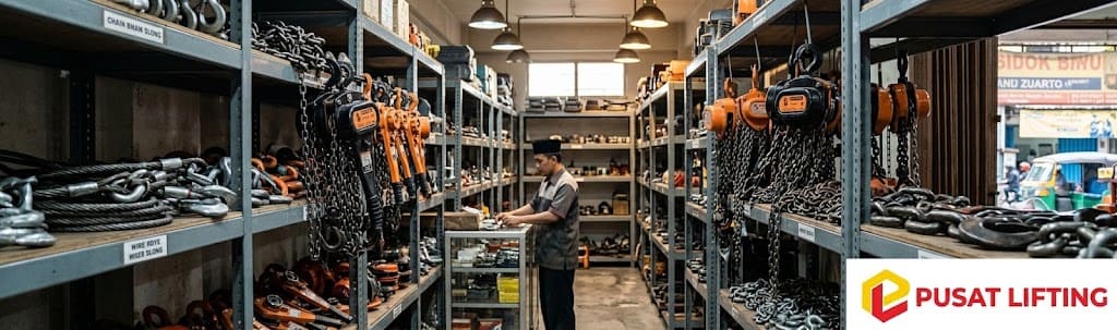 Distributor Vital Jakarta: Chain Block & Lever Block Glodok